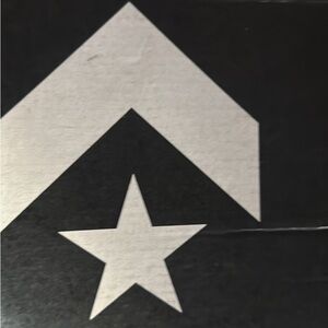 Converse Black and White Box Label